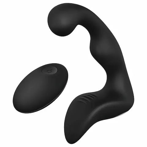 Cheeky Love Booty – akumulátorový, rádiový prostatický vibrátor (černý)