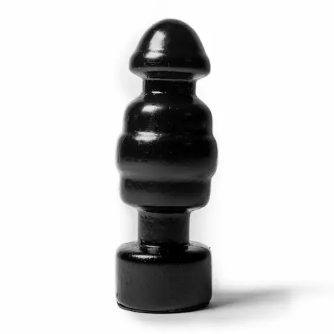 Mister B WAD Storm Ender Black S, černý anální kolík 18,7 x 5,5–6,8 cm