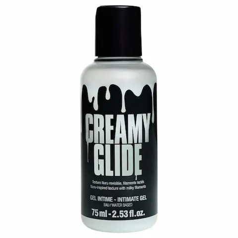Creamy Glide – lubrikační gel vodní báze – imitace semene – 75ml