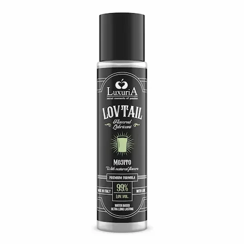 Luxuria Lovtail Mojito 60 ml, lubrikant na vodní bázi s vůní mojito