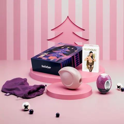 Satisfyer Christmas Box 2023 edice, mini dárkový balíček