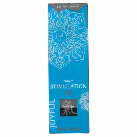 HOT Shiatsu Joyful – stimulační krém pro ženy – máta – 30ml