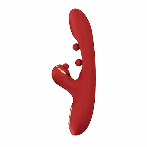Vibrátor HONEY PLAY BOX TICKLER Wiggling G-Spot červený