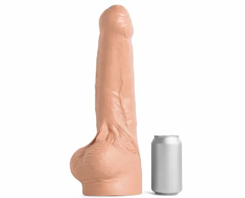 Mr. Hankey’s Toys Boy9 XXL, prémiové silikonové dildo s Vac-U-Lock 41,2 x 7,5–8,6 cm