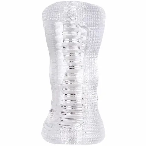 Clear Jack oboustranný masturbátor transparentní
