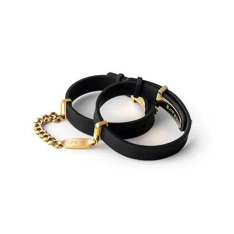 Pouta na ruce CRAVE – Black/24kt Gold