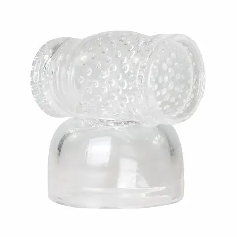EasyToys Clear Masturbator Wand Attachment, nástavec pro stimulaci penisu