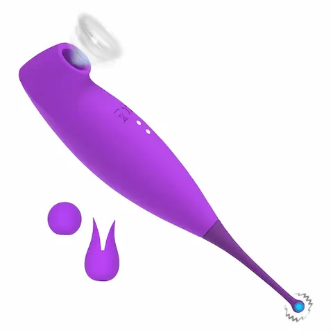 BASIC X Datel podtlakový stimulátor klitorisu fialový