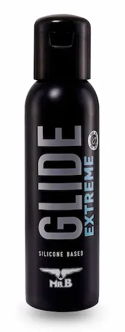 Mister B Glide Extreme 250 ml, silikonový lubrikat s relaxačním účinkem