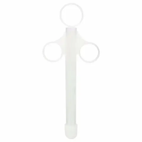 Dávkovací injekční stříkačka na lubrikant (bílá)