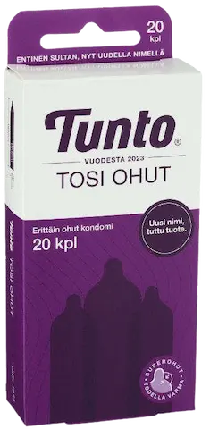Tunto Ultra Thin condoms 20 pcs