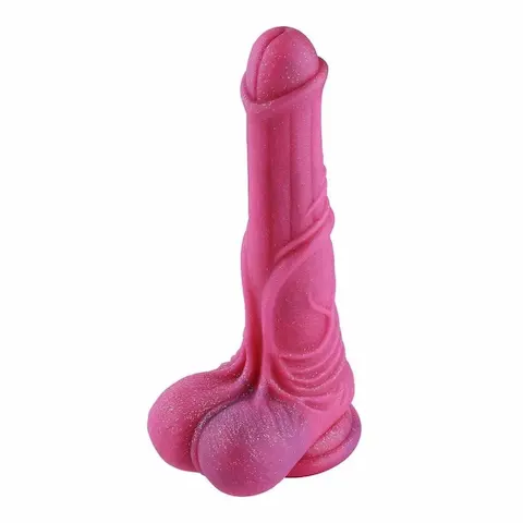 Hismith HSA94, silikonové dildo s přísavkou a KlicLok konektorem 26 x 4,1–5,9 cm