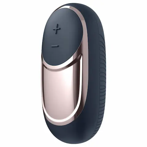 Satisfyer Dark Desire – akumulátorový klitorální vibrátor (černý)
