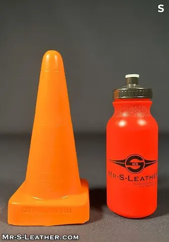 Mr. Hankey’s Toys Traffic Cone Small, prémiové silikonové dildo s Vac-U-Lock 23 x 3–8 cm