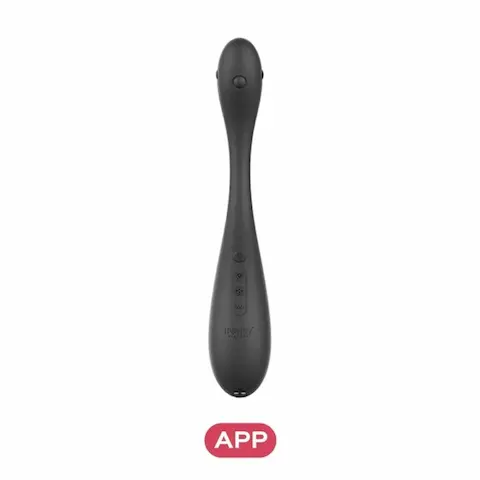 Vaginální trenažér HONEY PLAY BOX PUFF AIRA App Inflatable Kegel Ball černý