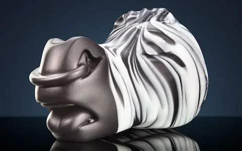 Weredog Hudson’s Muzzle Zebra, prémiový silikonový masturbátor