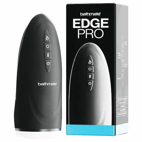 Bathmate Edge Pro – erekční kroužek k hydropumpě (černý)