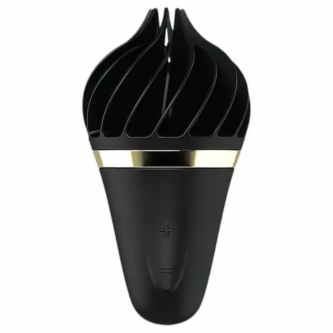 Satisfyer Sweet Treat – akumulátorový rotační vibrátor na klitoris (černý)