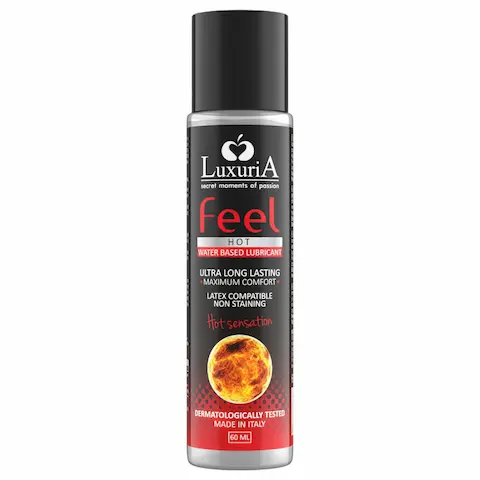 LuxuriA Feel Hot – lubrikant s hřejivým efektem – 60 ml