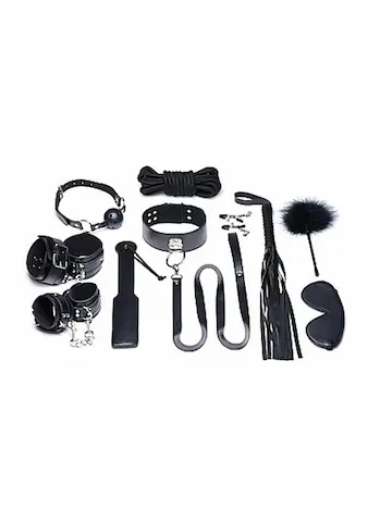 Strict Deluxe 10 Piece Bondage Set
