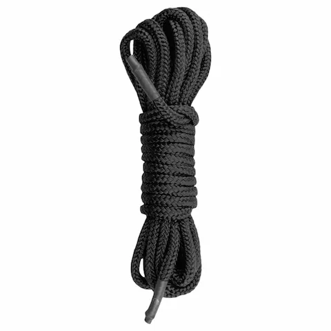 Easytoys Rope – bondážní lano (5 m, černé)