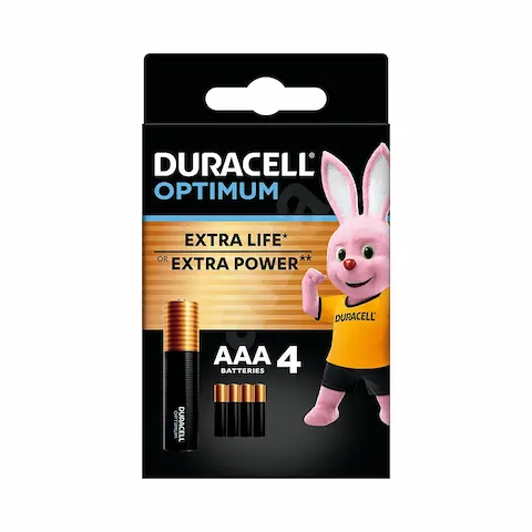 Baterie – Duracell Optimum AAA/LR3 4ks