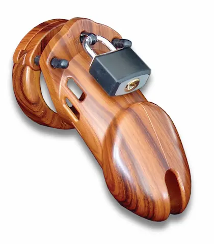 CB-X CB-6000 Chastity Cage Wood