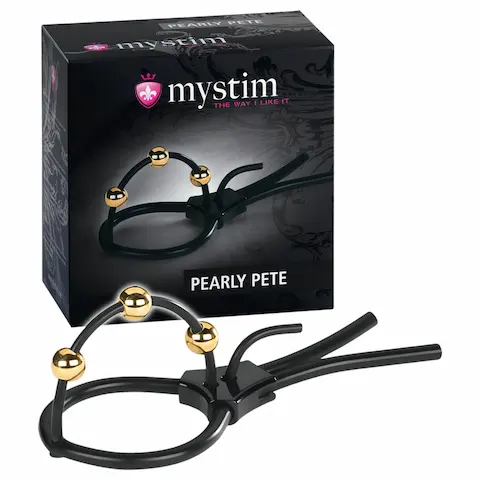 mystim Pearly Pete – elektro stimulátor penisu