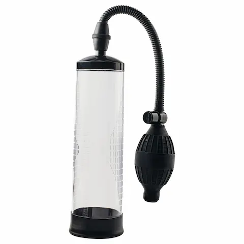 Dreamtoys – klasická vakuová pumpa na penis (průhledná)