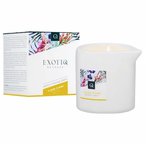 Exotiq – masážní svíčka s vůní ylang ylang – 60g