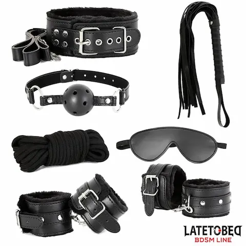 BDSM Line BDSM set 8 ks – černý