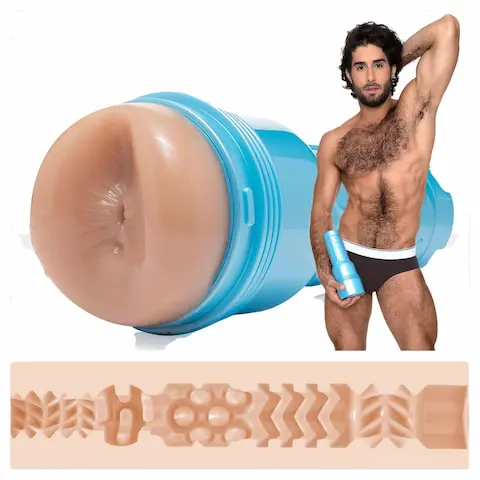 Fleshjack Diego Sans – realistický anální masturbátor – tělová barva