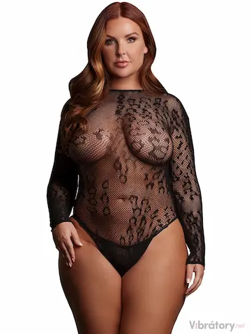Síťované body s leopardím vzorem Roxy, queen size