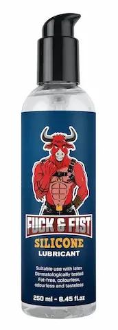 Fuck & Fist Silicone Lubricant 250 ml, lubrikační gel na silikonové bázi