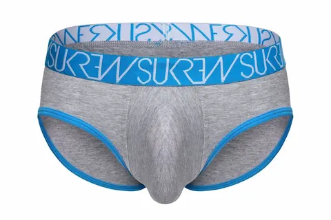 Slipy Sukrew Apex Brief Grey Marl
