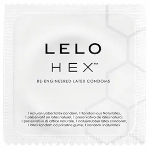 LELO Hex Original – prémiový kondom – 1 ks