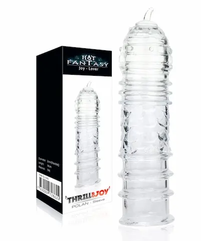 Hot Fantasy Thrill of Joy Penis Sleeve Type 2 Transparent