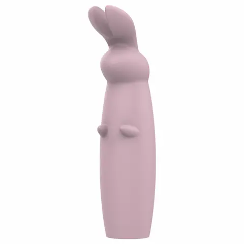 Nude Hazel – vibrátor na klitoris s králíčkem – akumulátorový – fialový