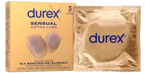 DUREX Sensual Extra Lube 3 pcs