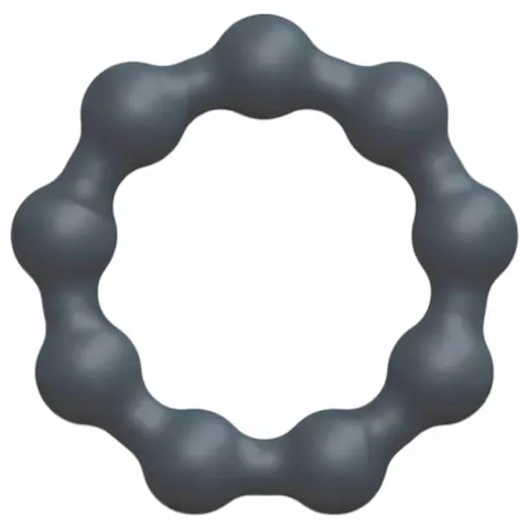Dorcel Maximize – kulatý silikonový erekční kroužek (šedý)