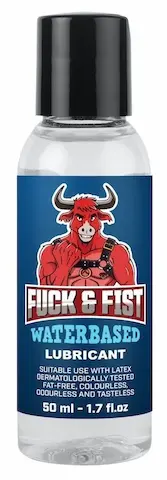 Fuck & Fist Waterbased Lubricant 50 ml, lubrikační gel na vodní bázi