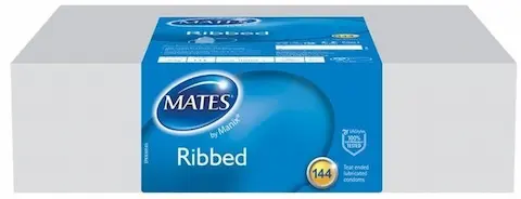 Mates/Unimil Ribbed 144’s