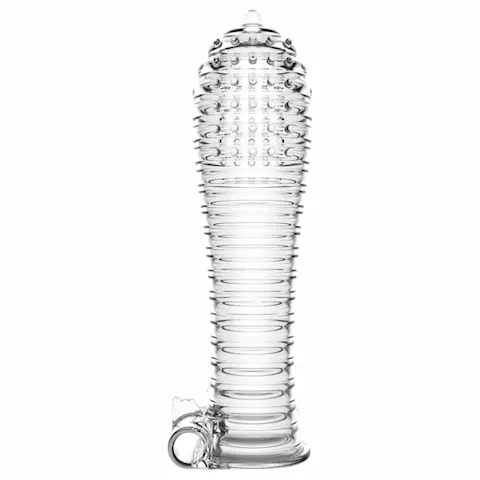 Lonely – vibrační návlek na penis – zahušťující – průhledný