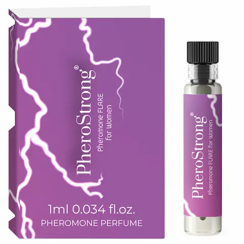 PheroStrong Flare – feromonový parfém pro ženy – 1 ml