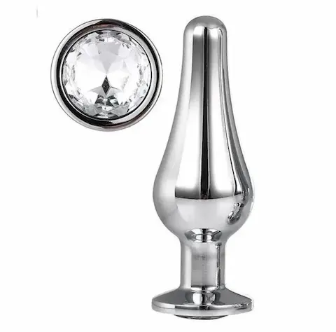 Gleaming love anální kolík Silver