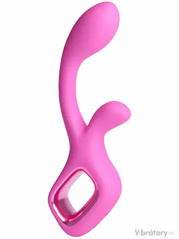 Vibrátor s králíčkem Pretty In Pink Velvet