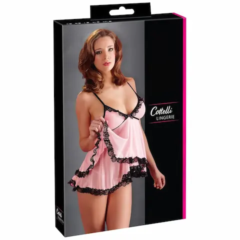 Cottelli – babydoll – svůdný, volánkový