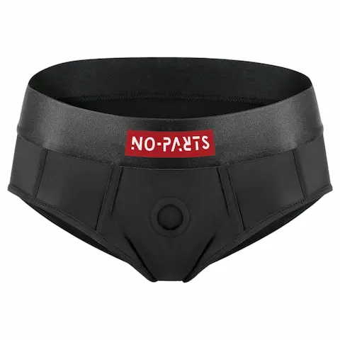 No-Parts Robin – připínací kalhotky – černé
