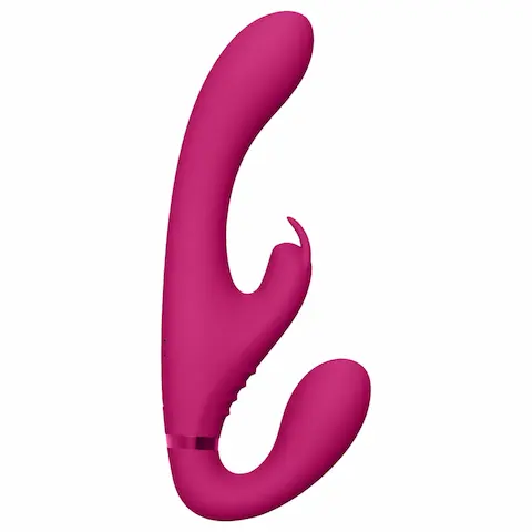 Vive Suki – připínací vibrátor bez popruhů – růžový