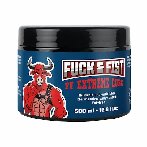 Fuck & Fist FF Extreme Lube 500 ml, hustý hybridní lubrikant pro fisting s relaxačním účinkem